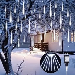 Minetom meteor shower lights, 24 tubes, 864 LED, 16 in tubes